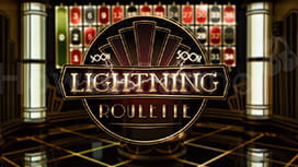 The Lightning Roulette table game logo