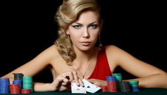 Female Poker Player