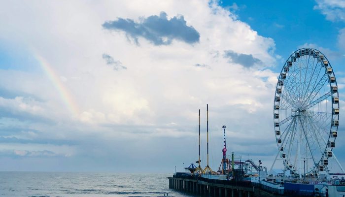 an image of a Ferris wheel over Atlantic City