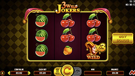 3 Wild Jokers Online Slot Available at Kickr