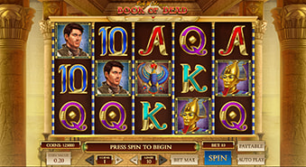 Book of Dead online slot available at Borgata