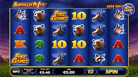 Buffalo Blitz online slot available at Hard Rock Bet