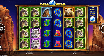 Call of the Wild online slot available at 888casino