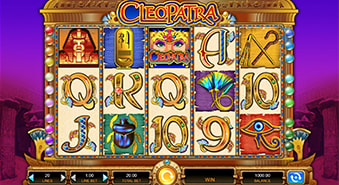 Cleopatra online slot available at bet365