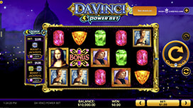 Da Vinci Power Play Online Slot Available at High 5 Casino