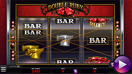 Double Ruby online slot available at Rush Games