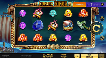 Nordinc Kings online slot available at 888casino