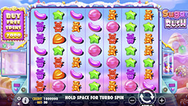 Sugar Rush Online Slot Available at Crown Coins Casino