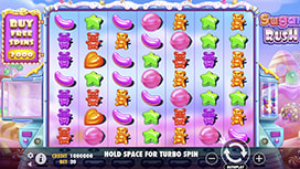 Sugar Rush Online Slot Available at PlayFame.com