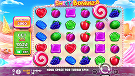 Sweet Bonanza online slot svailable at Stake.us