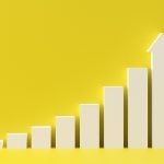 A bar chart showcasing the increase in New Jersey online gambling revenue